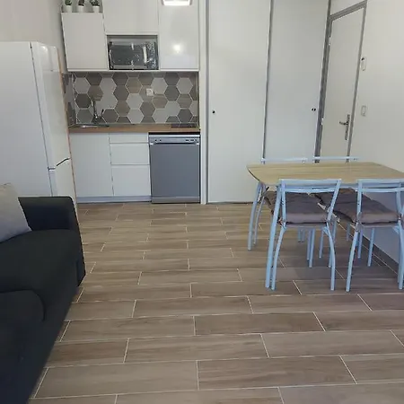 T2 4 Pers, Renove En Bord De , Clim Et Parking Classe 2 Etoiles 塞特港